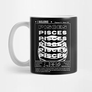 Pisces zodiac sign Mug